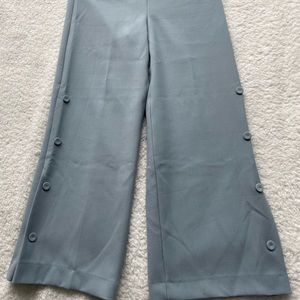 Zara high waisted pants. Bluish grey color. Size M